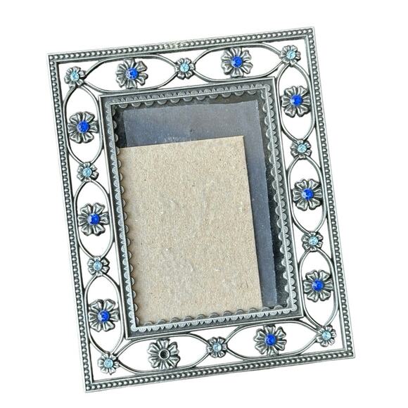Nostalgic 1990s 2000s y2k photo frame small bejeweled bedroom millennial decor - Picture 1 of 9